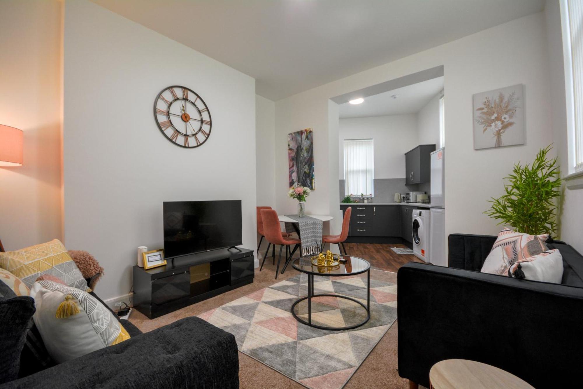 Stylish Suite With Free Parking 맨체스터 외부 사진